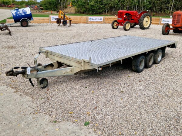 Graham Edwards DM14T 14ft Tri Axle Trailer
