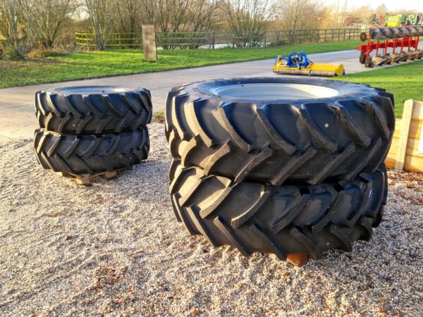 NEW 20.8 X 38 & 16.9 X 28 Massey Ferguson Wheels