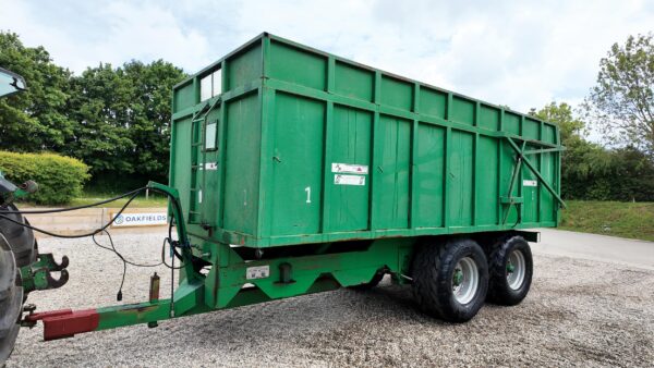 R & R 16 ton grain trailer